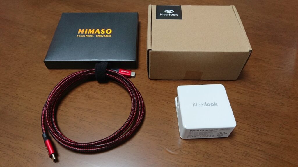 Usb Type C To Cケーブル Pd Usb C Usb A 充電器 45w Klearlook 徒然雑草